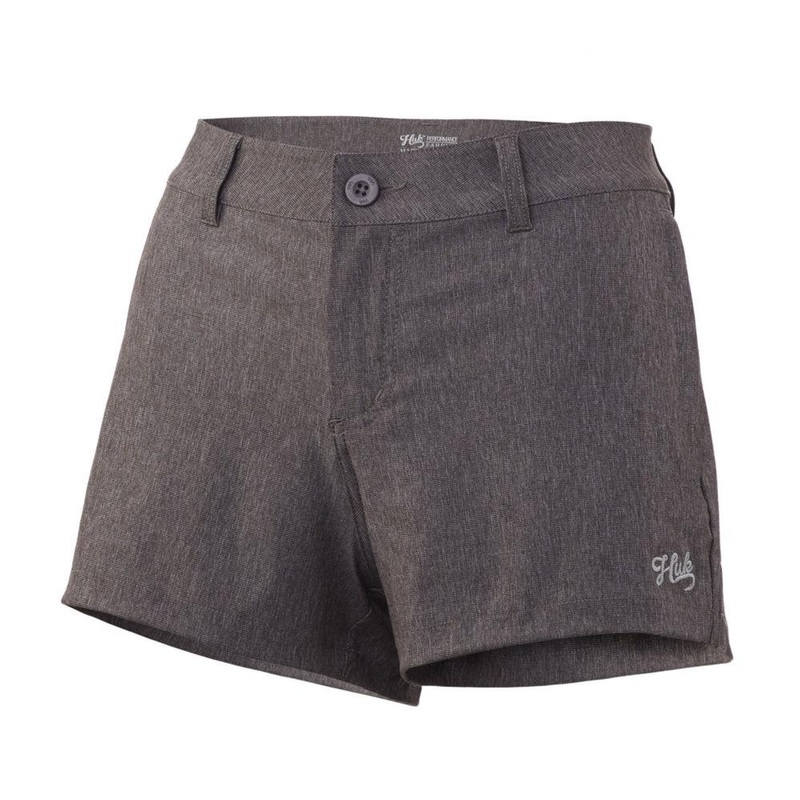 HUK Women’s Drifter Short Ice Blue Heather 8