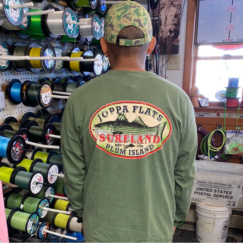 Joppa Flats Long-Sleeve Tee Sage Small
