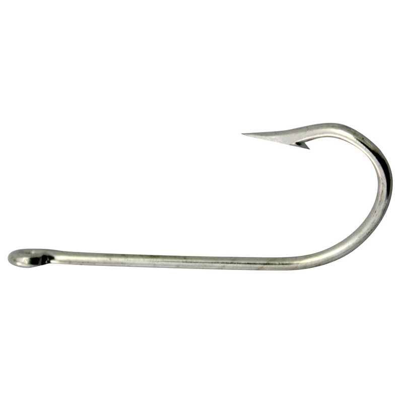 Mustad 4200D Kirby Kendal Hook Box 1- 50pce nickel