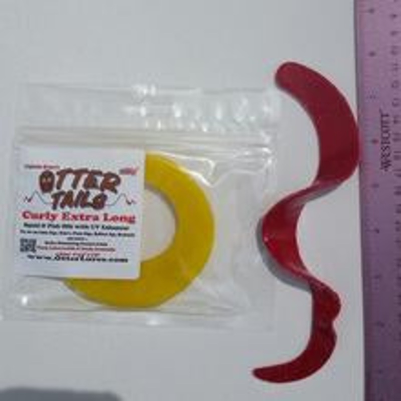 Otter Tails – Curly Xtra Long Tail White