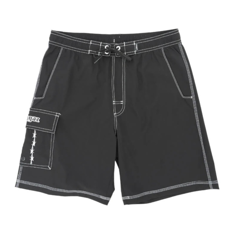 Pluggaz Barbed Wire Boardshorts S Black