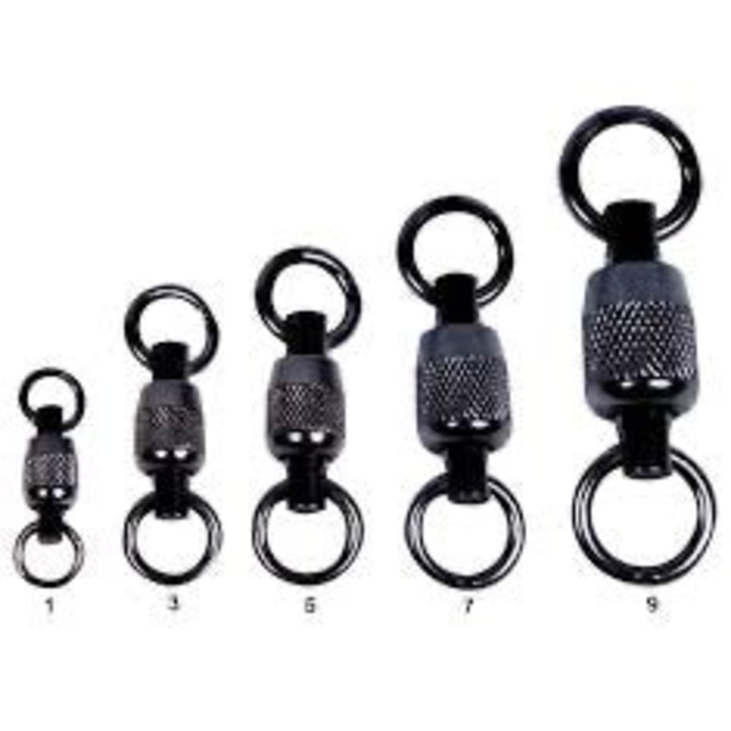 Billfisher Stainless Steel Ball Bearing Swivel Size 2(120lb) 5pk