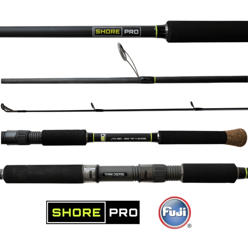JYG Shore Pro Inshore Rods 6″8″ Med-Light 15-40G Spinning