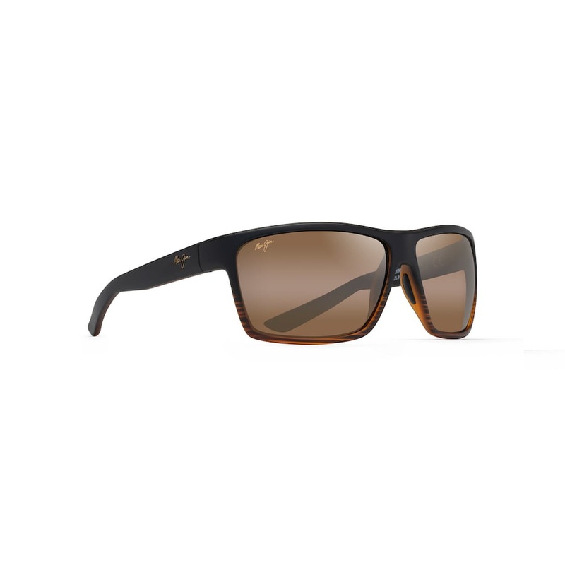 MAUI JIM Alenuihaha Sunglasses Dark Brown Stripe | HCL Bronze