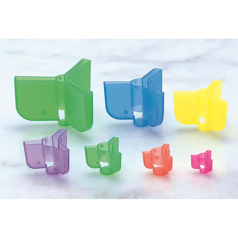 Owner Treble Hook Safety Caps MD Purple (#4-1) 12pk