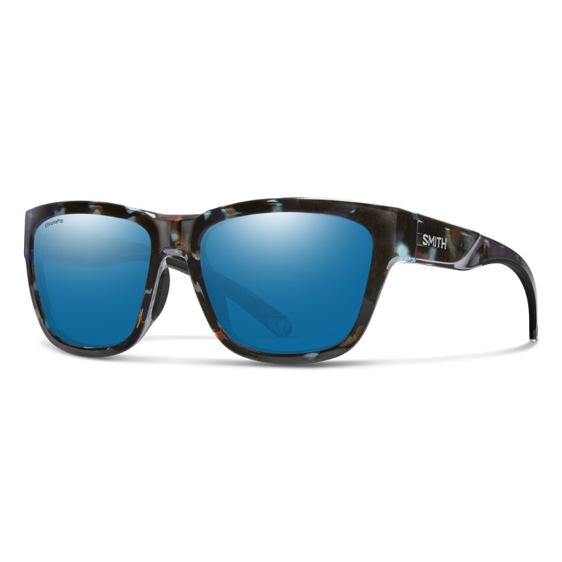 Smith Optics Joya Sky Tortoise Frame Glass Blue Mirror Lens Performance Sunglasses