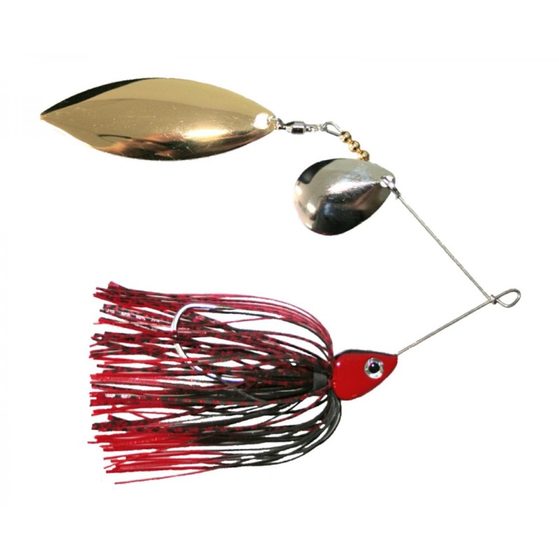 TT Tackle Tactics Striker Spinnerbait Lure 1 oz Chartreuse Glow Black