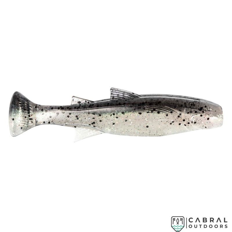Zman Mulletron Loose Body 10x Tough Elaztech  | Size:-3.3″ | 4pcs/pkt Bad Shad