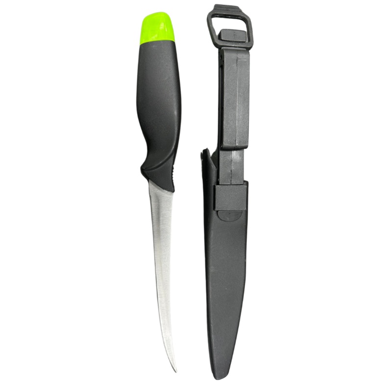 Boss Fillet Knife 28cm 5 INCH Black / Green