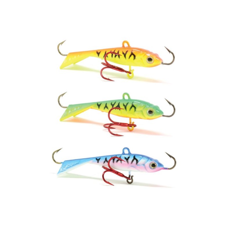 Clam Pro Tackle Tikka Mino Kit 1/8oz Holographic
