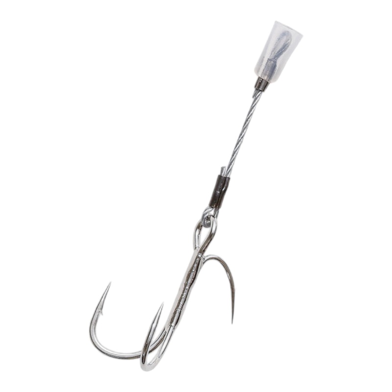 Decoy Wire WA-51 Double Assist Swimbait Trailer Hook Medium #4