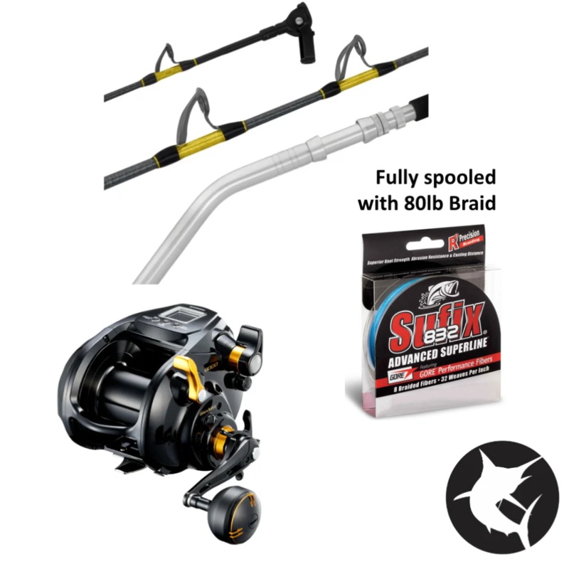 Deep Drop Electric Reel Combo – Status Elite 682 / Shimano Beastmaster 9000B