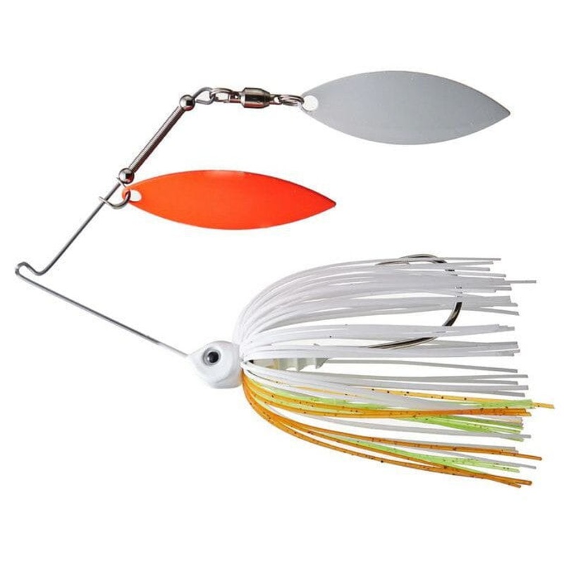 Greenfish Bad Little Blade Double Willow Spinnerbait Cole Slaw 7/16oz