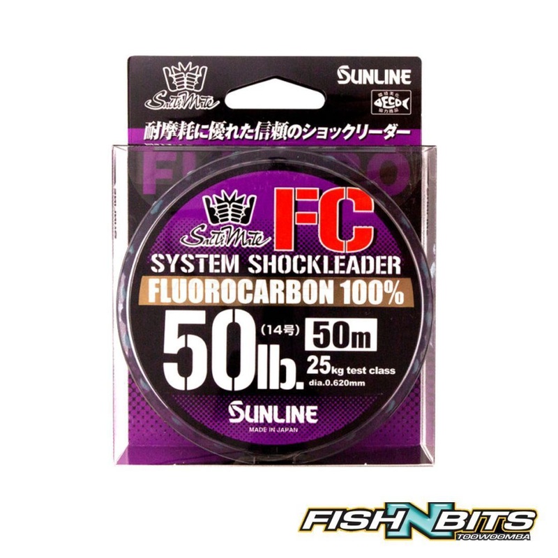 Sunline – System Shock Flurocarbon 80lb