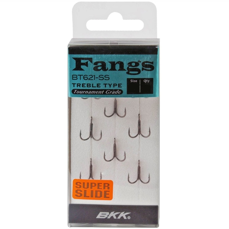 BKK Fangs BT621-SS Treble Hook 1