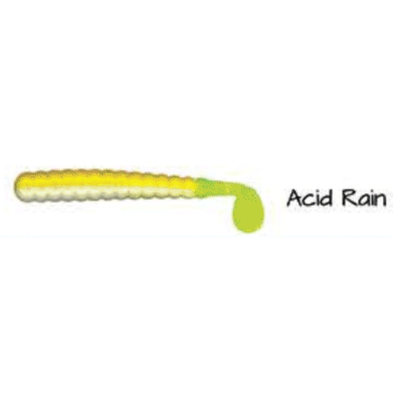 Charlie Brewers Slider Grub Originals 3inch Acid Rain White
