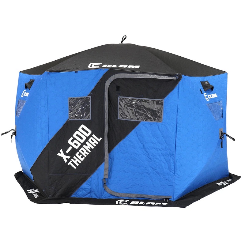 Clam X-600 Thermal – 6 Side Hub Shelter Standard
