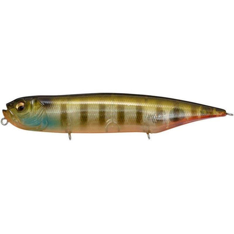 MEGABASS Dog-X Diamante (Rattle) – 120 mm Biwako Clear Gill