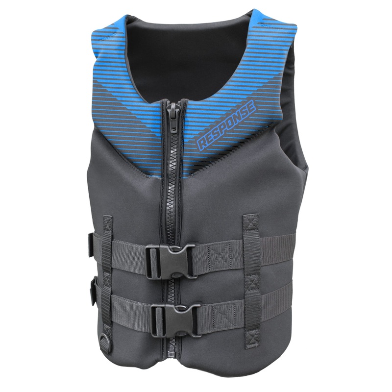 Response RNEO Neoprene Life Jacket PFD Vest – Adult Large Black Pink