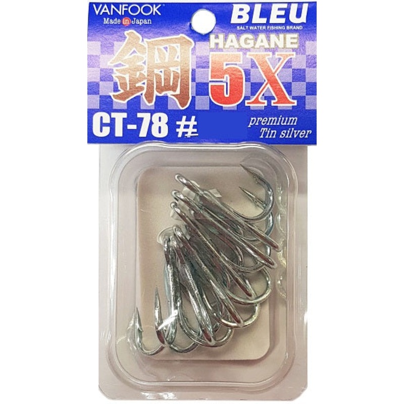 Vanfook CT 78 5X Hagane Premium Treble Hook 1