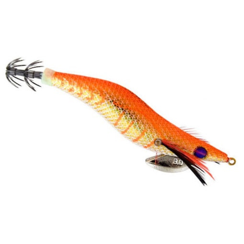 Black Magic Squid Snatcher 3.0 Squid Jig Lure Black Green Lumo