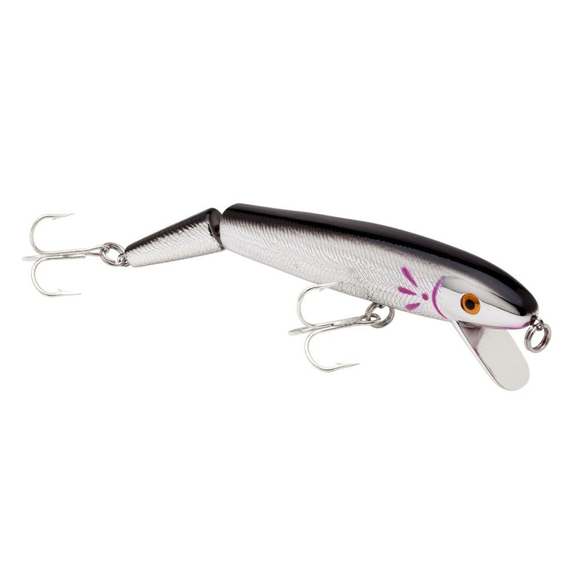 Cordell Cj9 Jointed Red Fin Chrome Black Back