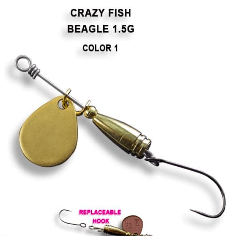 CRAZY FISH Beager 1.5g 1-MB