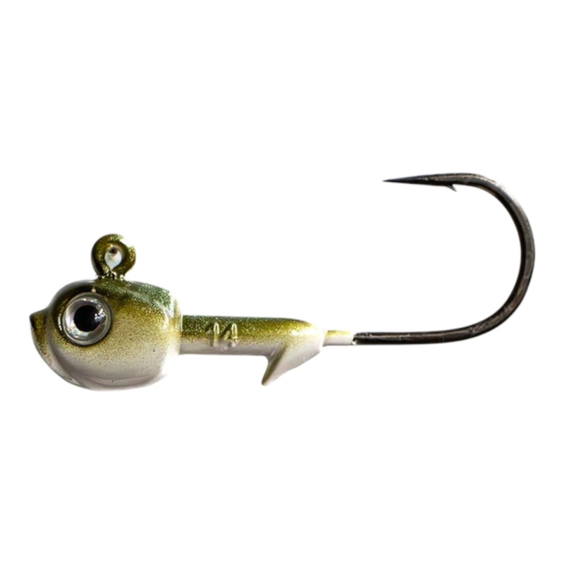 Dirty Jigs HD Tungsten Guppy Swimbait Heads Blue Shad 1/8oz – 2/0
