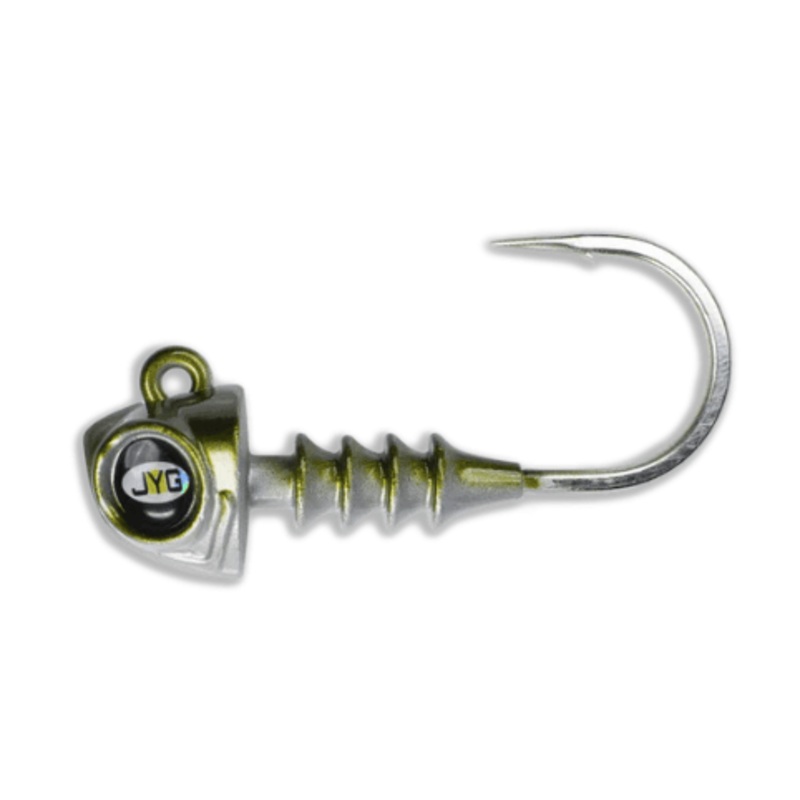Jyg Pro 4 Inch Jigheads 1/4oz White
