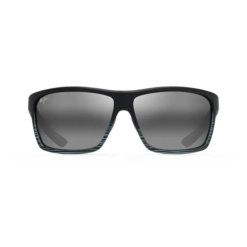 MAUI JIM Alenuihaha Sunglasses Grey Black Strip | Neutral Grey