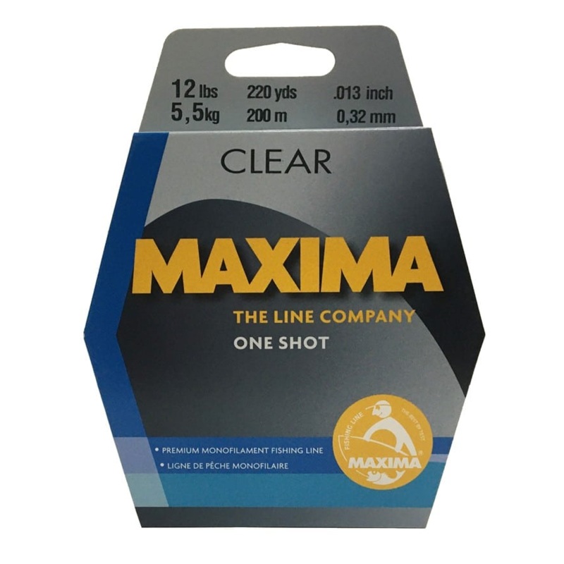 Maxima Clear Oneshot Mono Line 10lb