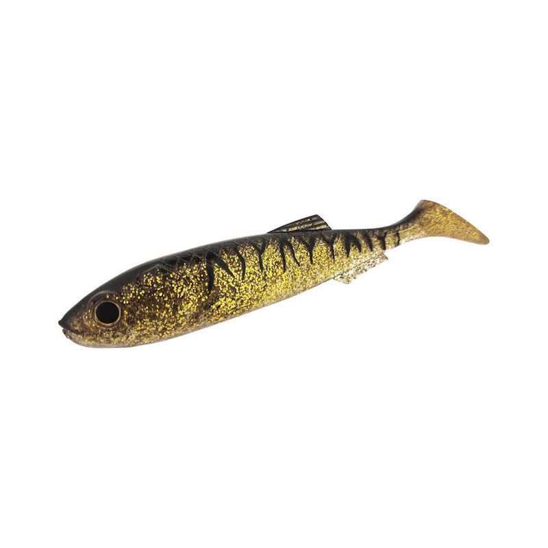 Molix Real Thing Shad 9inch 9 Inch Black and Gold