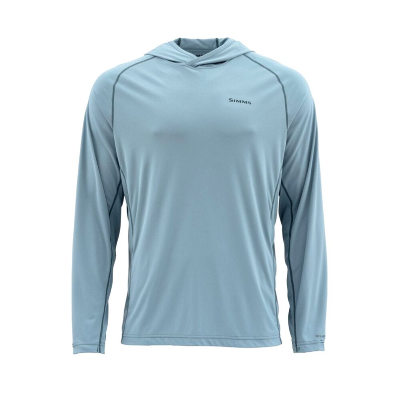 Simms Bugstopper Hoody Grey Blue S Grey / Blue