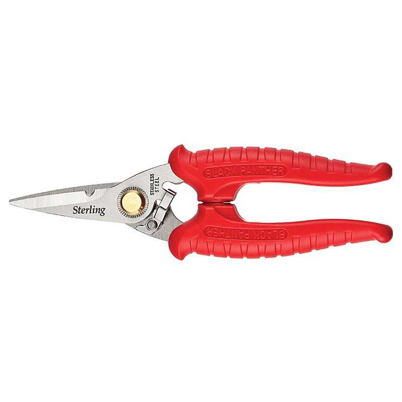 Sterling Black Panther 185mm (7″) Red Hi Tensile Industrial Snips