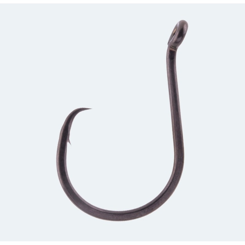 BKK Inline Heavy Circle Hook SS 1/0 8ct A-BR-4011