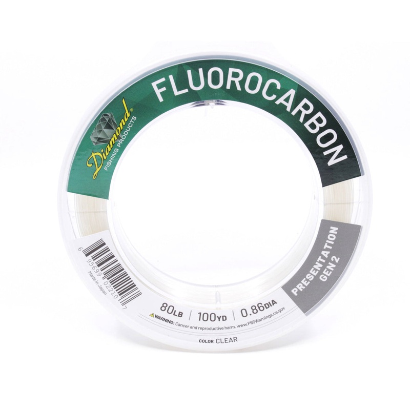 Diamond Presentation Gen II Fluorocarbon Leader 25yrds 20lb