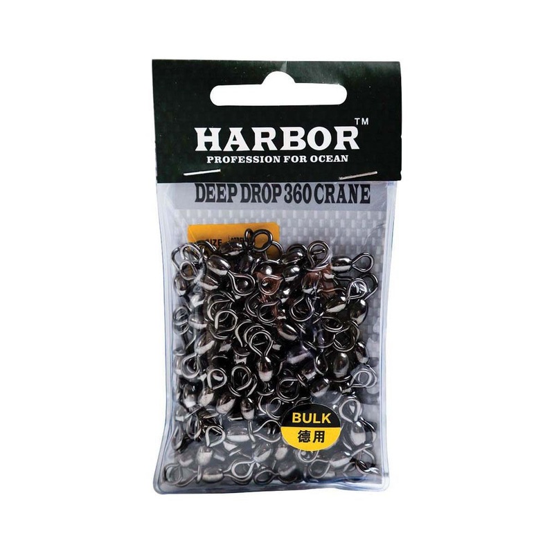 Harbor 360 Crane Swivel 50-pack 1-1/0