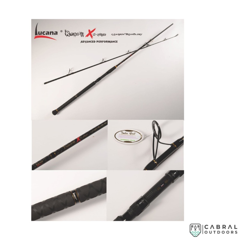 Lucana Reno II 8-9ft Spinning Rod 8ft