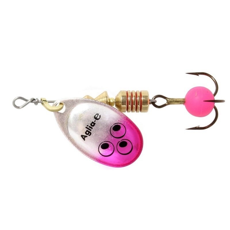 Mepps Aglia-E Bright Pink Trout Spinner Lure 1