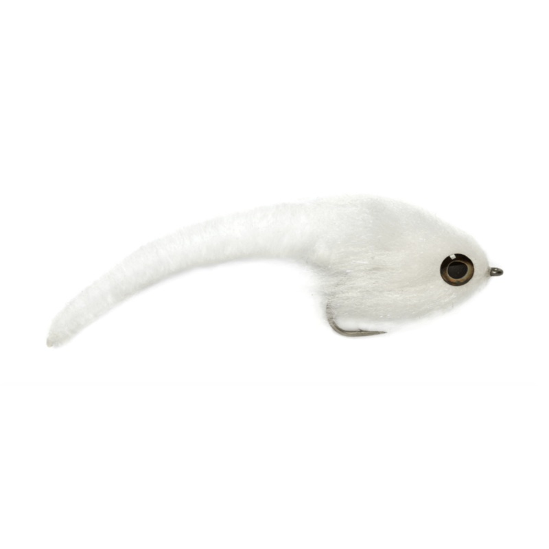 Mini Dragon Tail Fly White