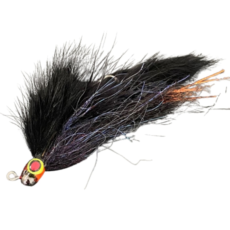 Rivulet Monkey Puzzle Cod Fly 3 INCH OLIVE