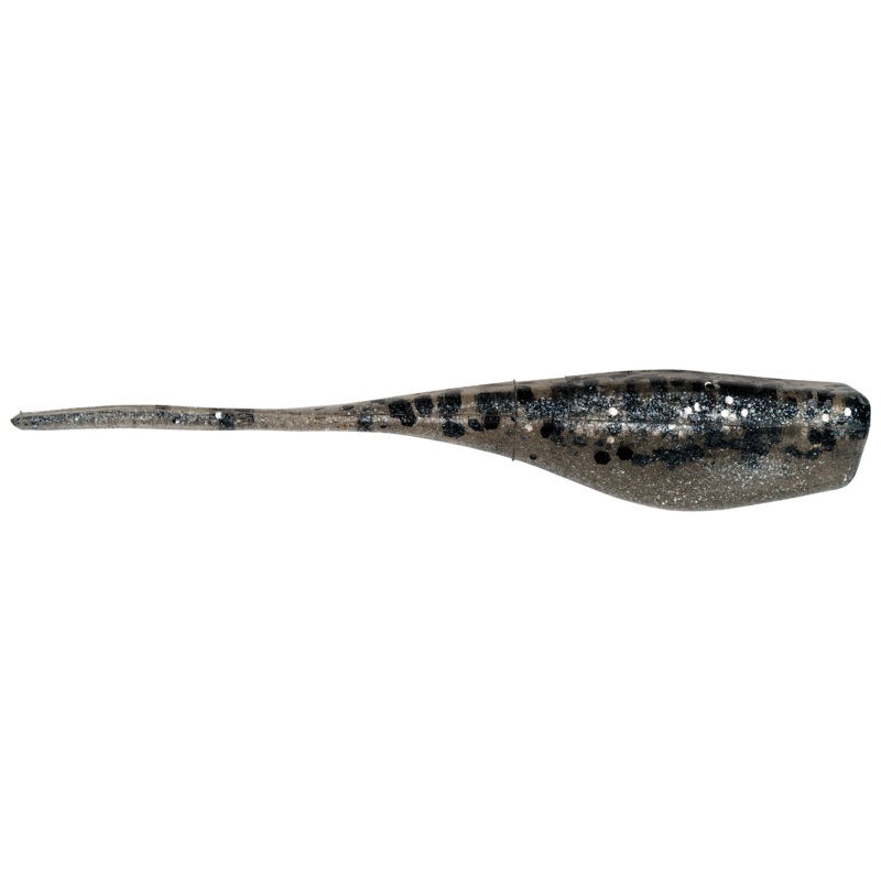 Strike King Mr. Crappie Lightning Shad 2″ Salt n Pepper