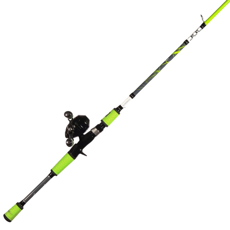 Profishiency Pro 5’6″ Hi-Viz Green Spincast