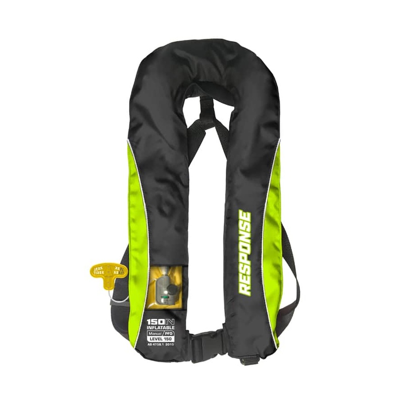 Response Manual Inflatable PFD Adult Green