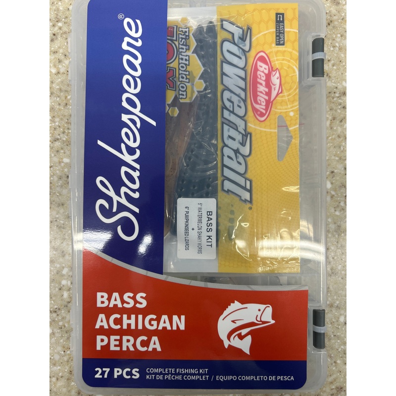 Shakespeare Catch More Fish Kit Bass