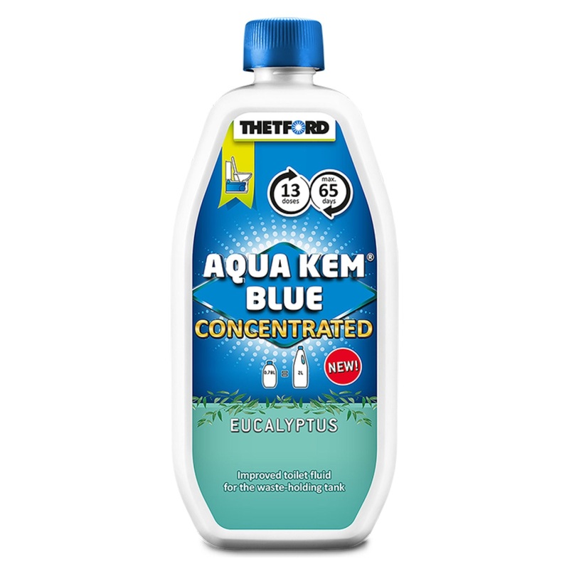 Thetford Aqua Kem Blue Eucalyptus Concentrated 780ml 780ml Blue Eucalyptus