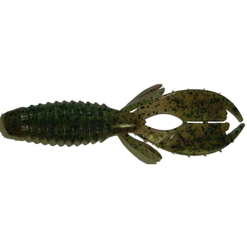 BIG BITE BAITS Yo Mama 3″ (75 mm) – 10 pc Green Pumpkin
