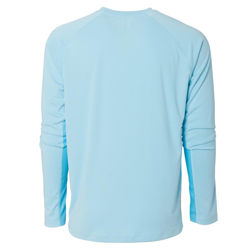 Grundens Men’s Solstrale Long Sleeve Crew Sky SM