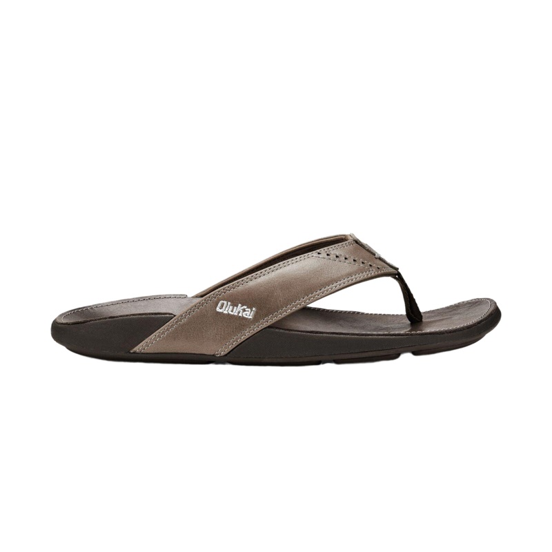 OluKai Mens Nui Sandals-Mustang 9