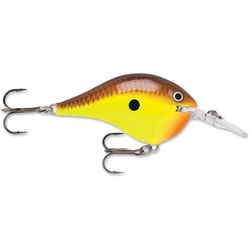 Rapala Dt 06  Chartreuse Brown